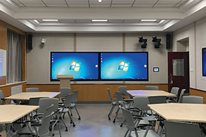 北京开放大学国际课程中心校园环境