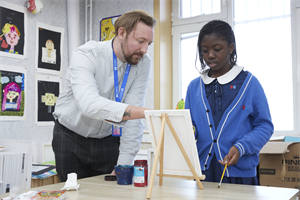 北京一土学校艺术课