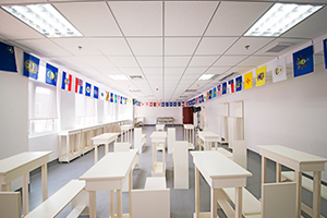 青岛博格思加州学校校园环境