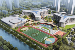 南京金地未来学校俯瞰图