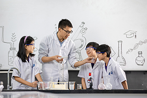 广州市白云区中黄外国语小学校园环境